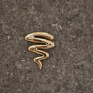 🔵Gold Abstract Brooch🔵